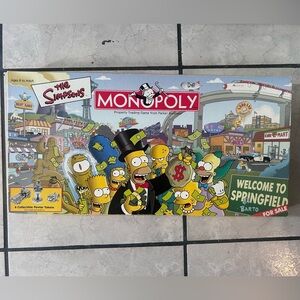The Simpsons Monopoly Game